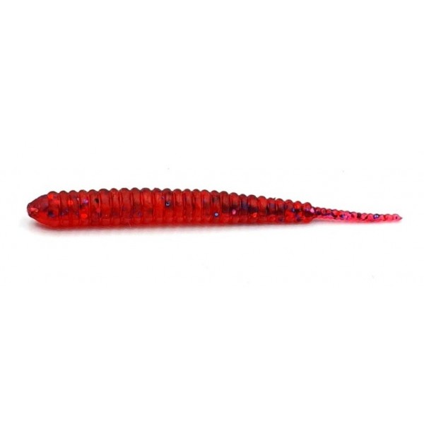 Приманка силиконовая на хищника, Taipan Pass-Worm, 2,0 дюйма, 20шт/уп, цвет №05 Redpearl